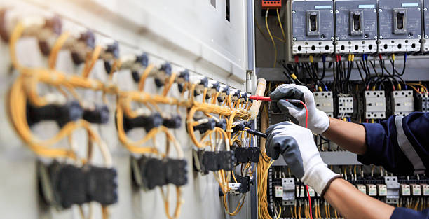 Professional Electrician technician working in Coon Rapids, MN